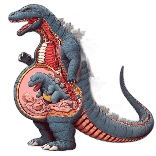 dragon, creature, animal, concept art transparent PNG cut-out