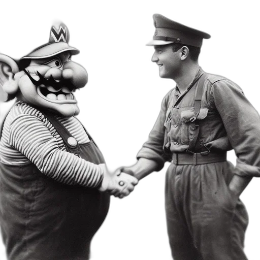 concept art, photo, mario, popular transparent PNG cut-out