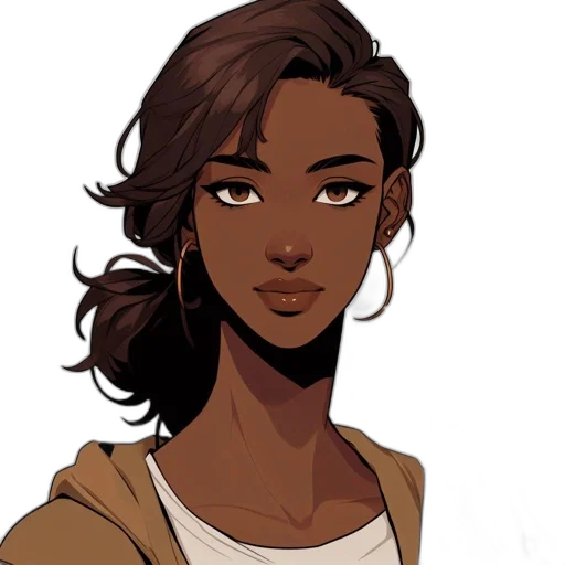 face, staff, concept art, comic book art transparent PNG cut-out