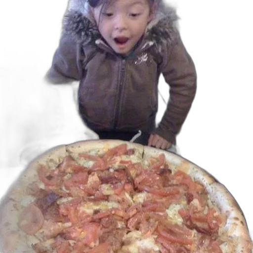 food, creature, face, jacket transparent PNG cut-out