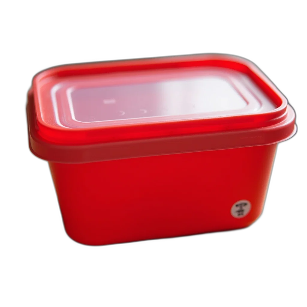 food, 3d render, red, plastic transparent PNG cut-out