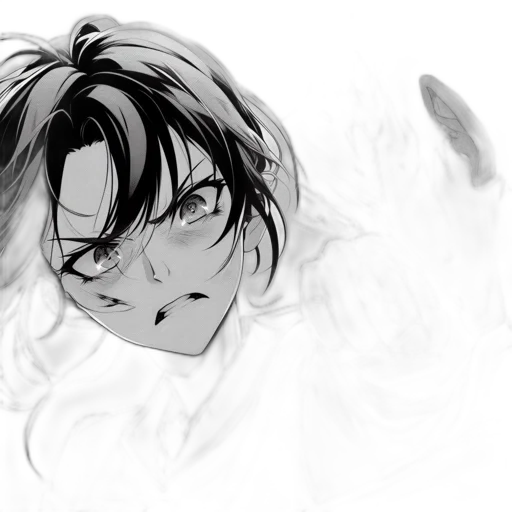 mask, creature, hair, face transparent PNG cut-out