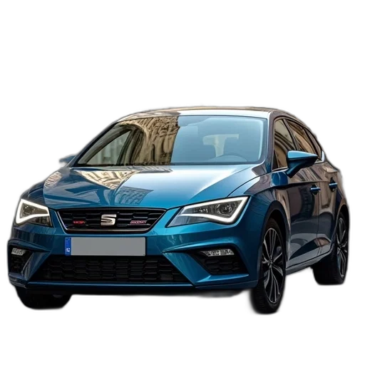 car, seat, leonta, one transparent PNG cut-out