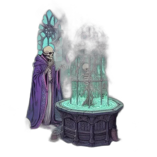 crown, staff, concept art, fantasy art transparent PNG cut-out