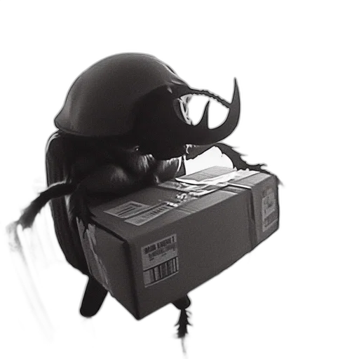 robot, mask, weapon, staff transparent PNG cut-out