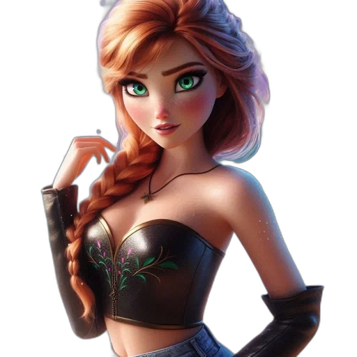 dress, concept art, fantasy art, cartoon transparent PNG cut-out
