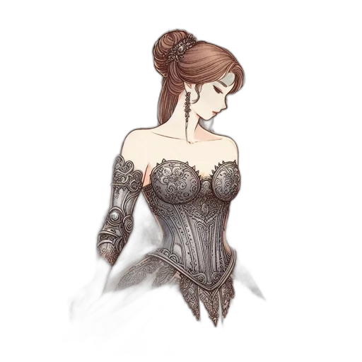 dress, crown, mask, jewelry transparent PNG cut-out