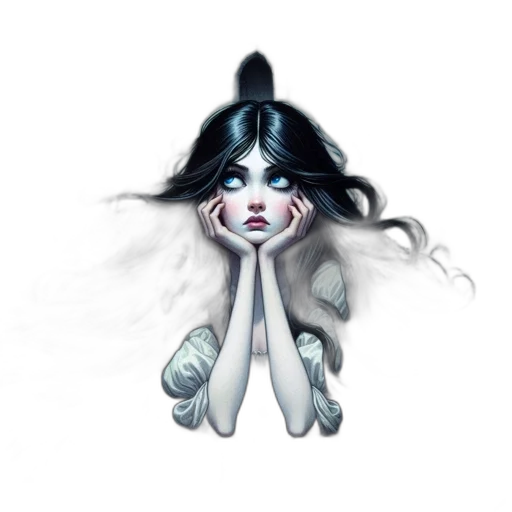 creature, mask, concept art, fantasy art transparent PNG cut-out