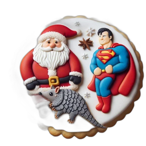 sugar, cookie, santa, claus transparent PNG cut-out