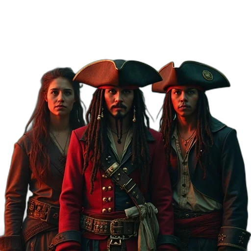 jacket, hat, concept art, photorealistic transparent PNG cut-out