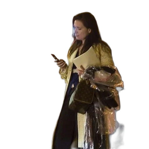 staff, jacket, dress, jewelry transparent PNG cut-out