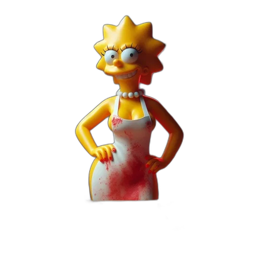 dress, staff, crown, creature transparent PNG cut-out