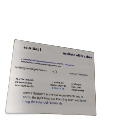3d render, securities, institute, offers transparent PNG cut-out