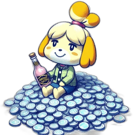 pixel art, concept art, vaporwave, 3d render transparent PNG cut-out