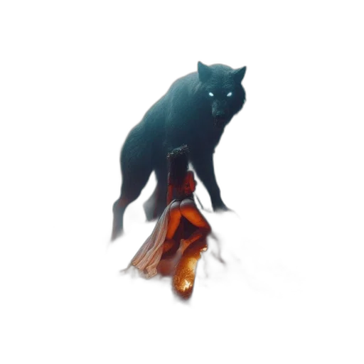 animal, bottle, staff, weapon transparent PNG cut-out