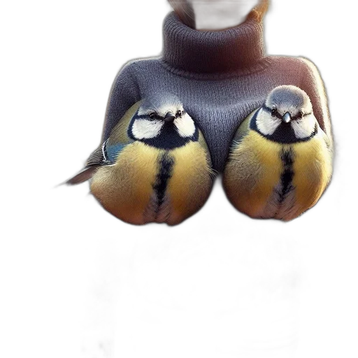 mask, jacket, animal, hat transparent PNG cut-out
