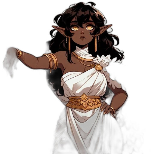 staff, dress, concept art, fantasy art transparent PNG cut-out