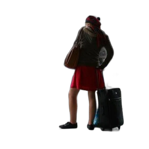 jacket, staff, robot, hat transparent PNG cut-out