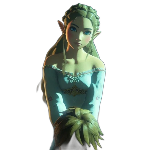 dress, staff, crown, face transparent PNG cut-out
