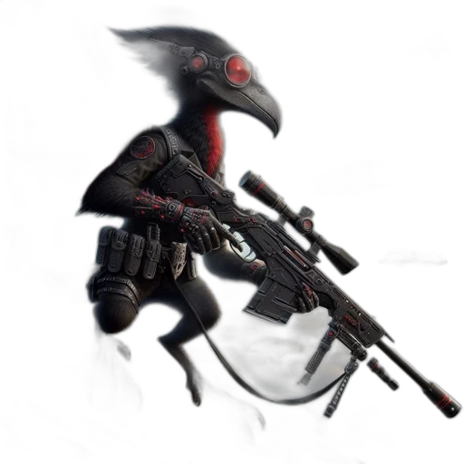 weapon, creature, animal, staff transparent PNG cut-out