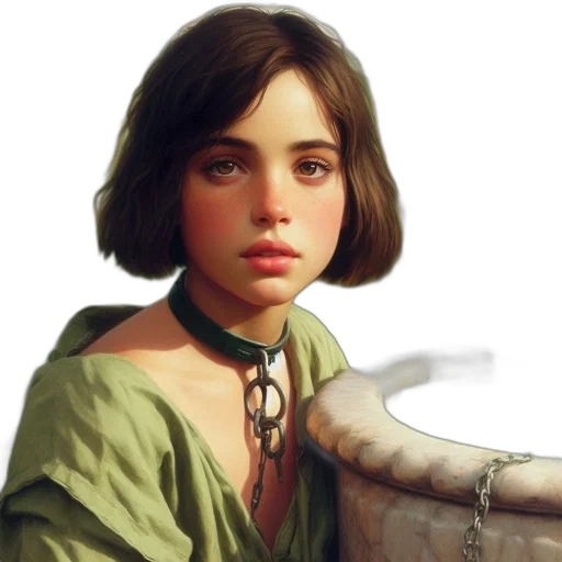 face, jewelry, sword, weapon transparent PNG cut-out