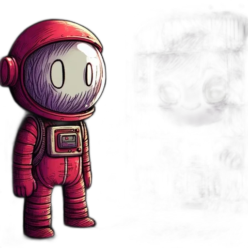 robot, jacket, mask, creature transparent PNG cut-out