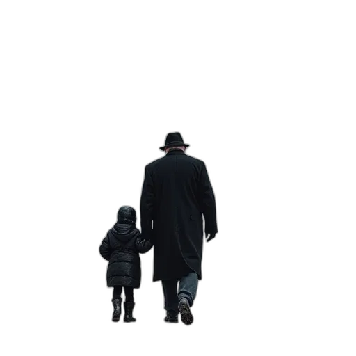 hat, jacket, umbrella, concept art transparent PNG cut-out
