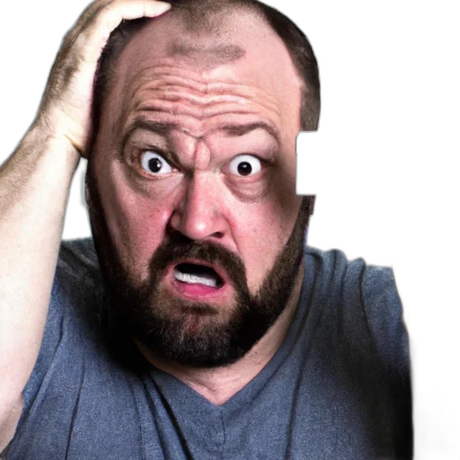 hair, face, staff, mask transparent PNG cut-out