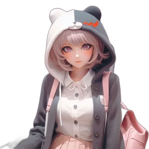 jacket, robot, hat, face transparent PNG cut-out