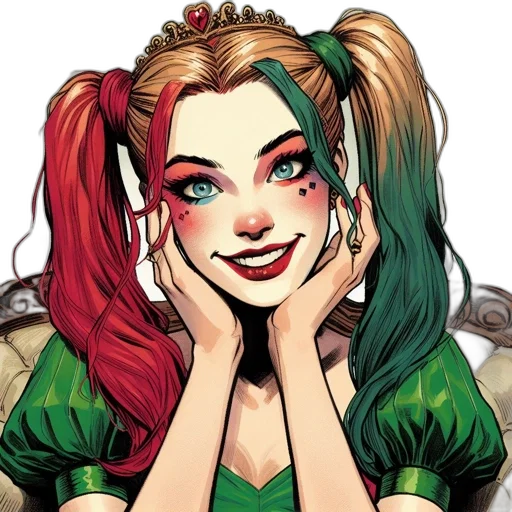 comic book art, concept art, cartoon, fantasy art transparent PNG cut-out