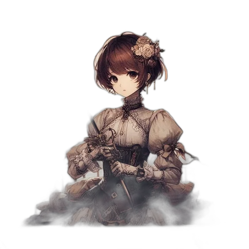staff, weapon, sword, dress transparent PNG cut-out