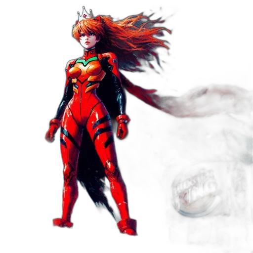 concept art, comic book art, anime, fantasy art transparent PNG cut-out