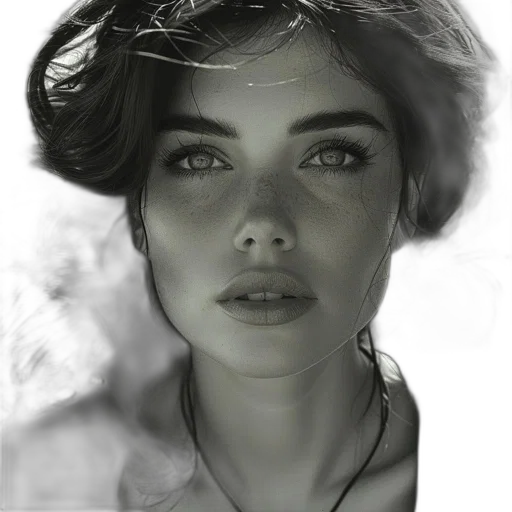 face, jewelry, crown, hair transparent PNG cut-out