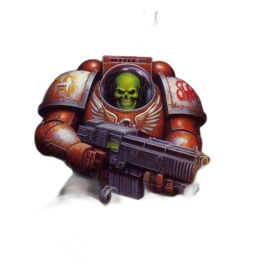 robot, weapon, concept art, photorealistic transparent PNG cut-out