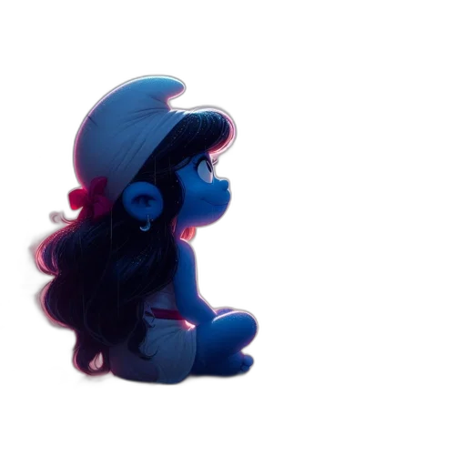 creature, hair, crown, dragon transparent PNG cut-out