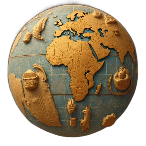 jewelry, earth tones, golden, heritage transparent PNG cut-out