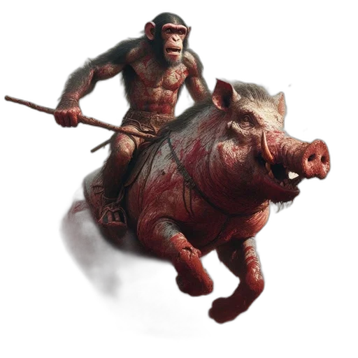 animal, creature, concept art, fantasy art transparent PNG cut-out