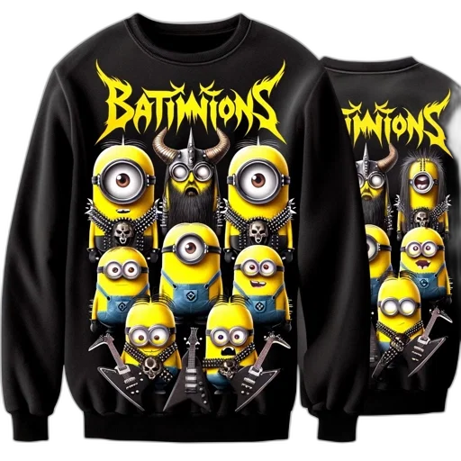 black, sweatshirt, features, stylized transparent PNG cut-out