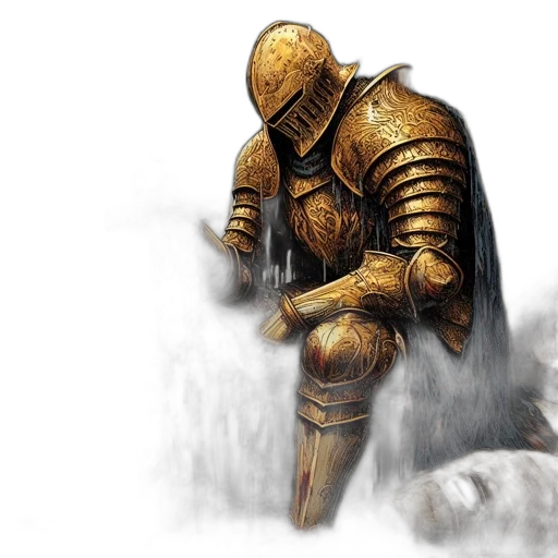 sword, weapon, robot, fantasy art transparent PNG cut-out