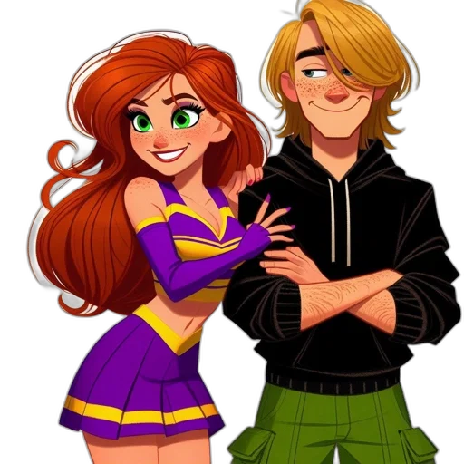 cartoon, concept art, comic book art, fantasy art transparent PNG cut-out