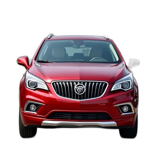 car, red, buick, encore transparent PNG cut-out