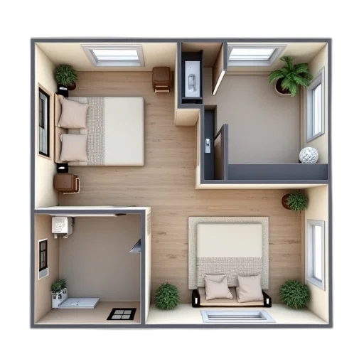 furniture, building, 3d render, photorealistic transparent PNG cut-out