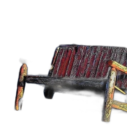 furniture, car, weapon, robot transparent PNG cut-out