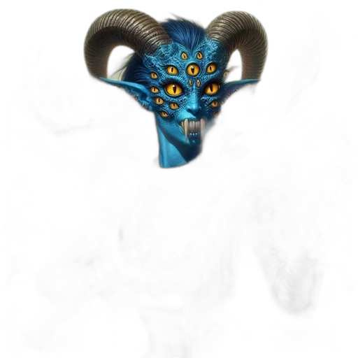 mask, dragon, jewelry, staff transparent PNG cut-out