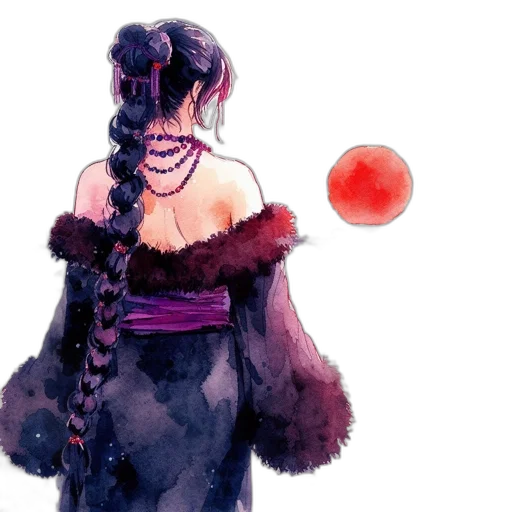 dress, staff, mask, umbrella transparent PNG cut-out
