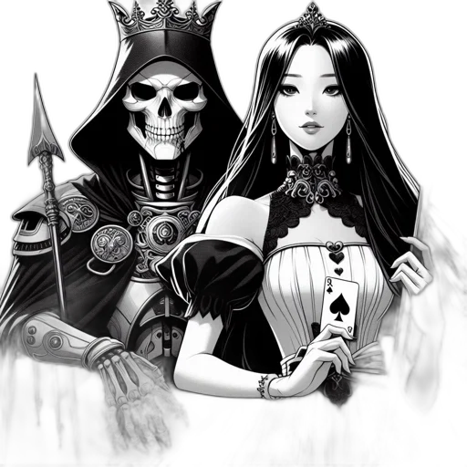mask, crown, staff, jewelry transparent PNG cut-out