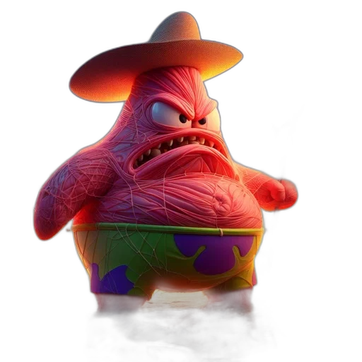 hat, creature, animal, face transparent PNG cut-out