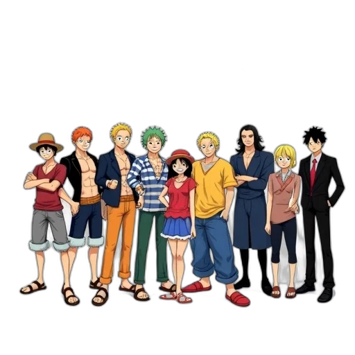 staff, concept art, anime, cartoon transparent PNG cut-out