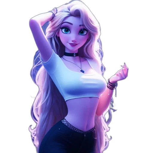 staff, dress, anime, cartoon transparent PNG cut-out
