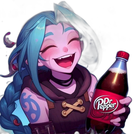 bottle, food, vaporwave, pixel art transparent PNG cut-out